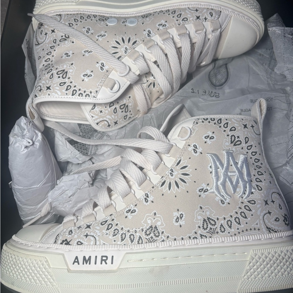 Amiri Bandana M.A Court-high top sneakers